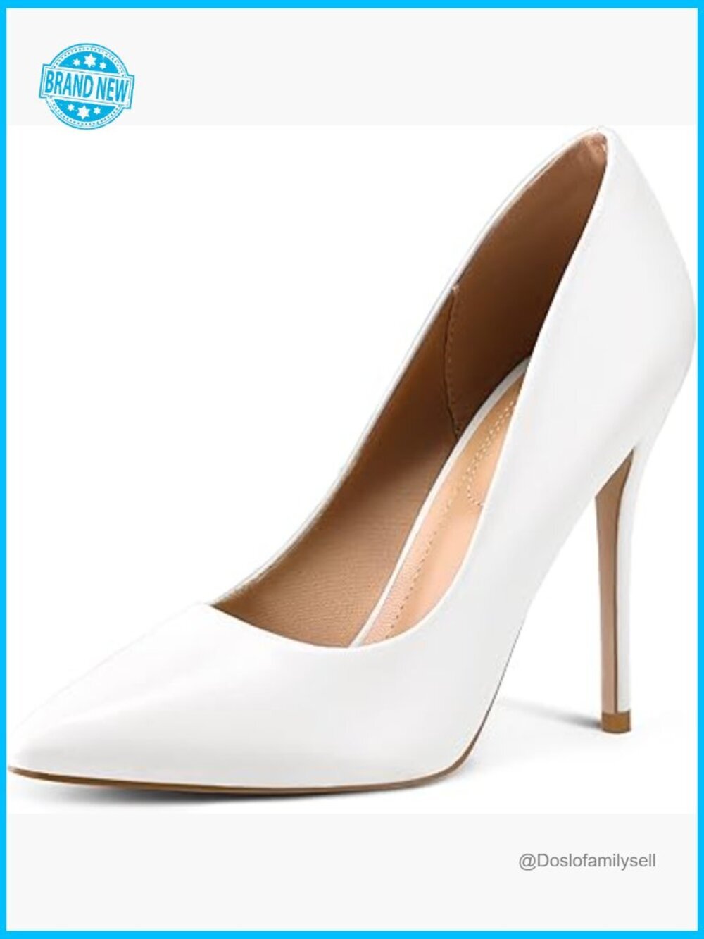 Stiletto Pumps 4in Heels Closed Pointed Toe Wedding Shoes Dressy Classic